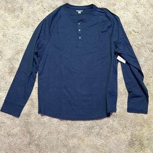BNWT men’s Amazon Essentials slim fit top size xl navy